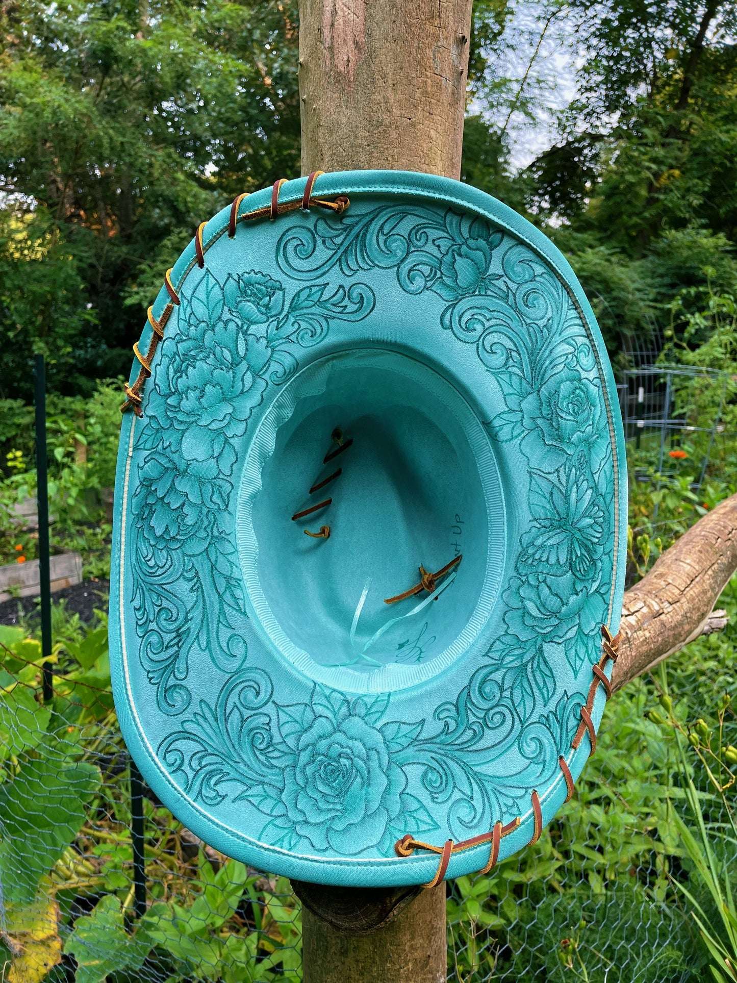 Teal cowboy