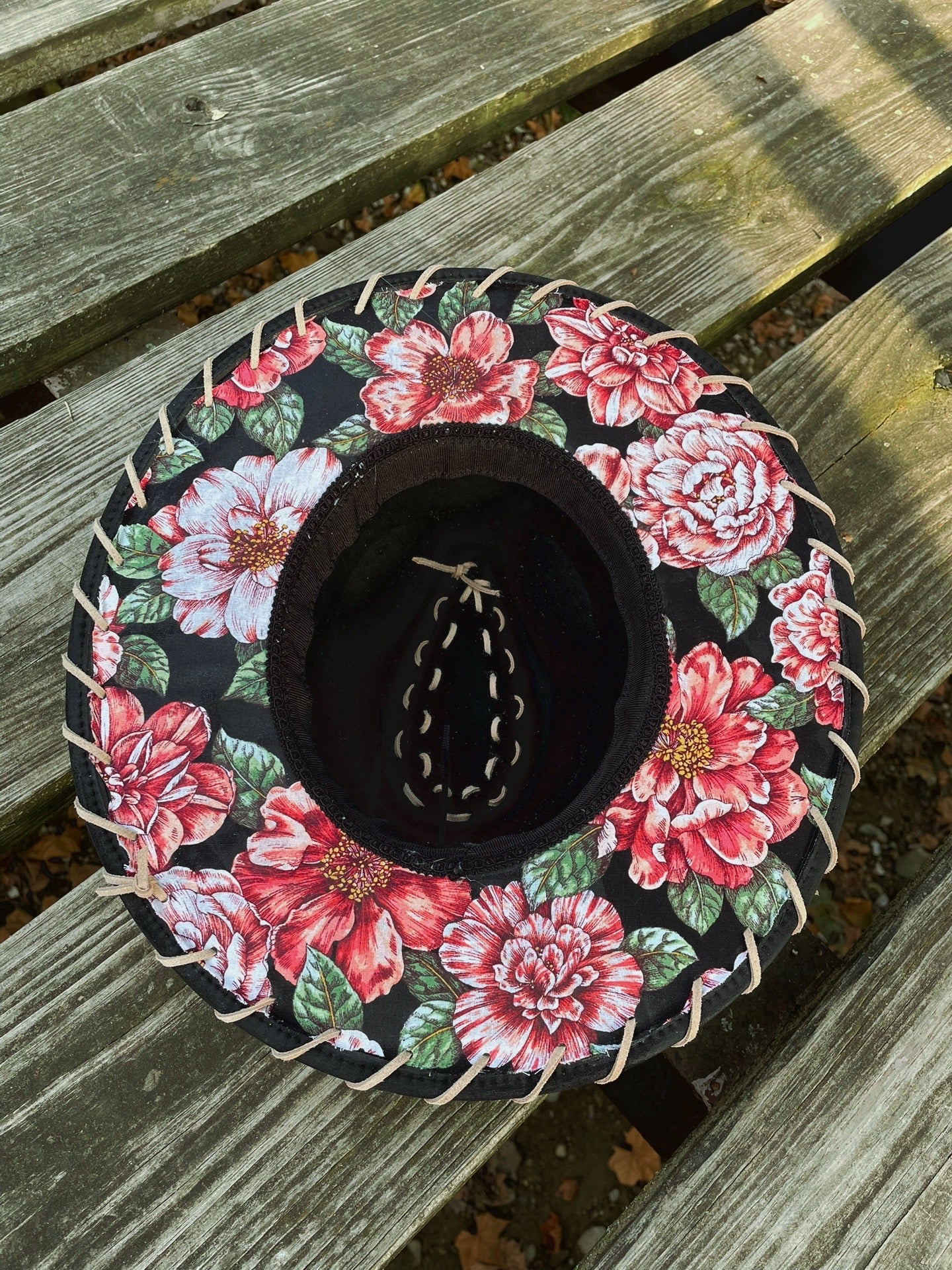 Black floral