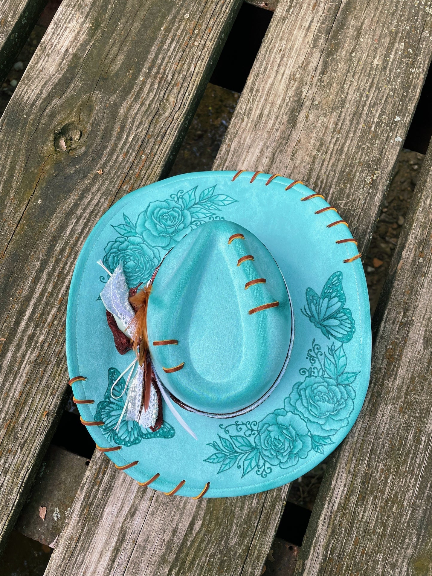 Teal cowboy