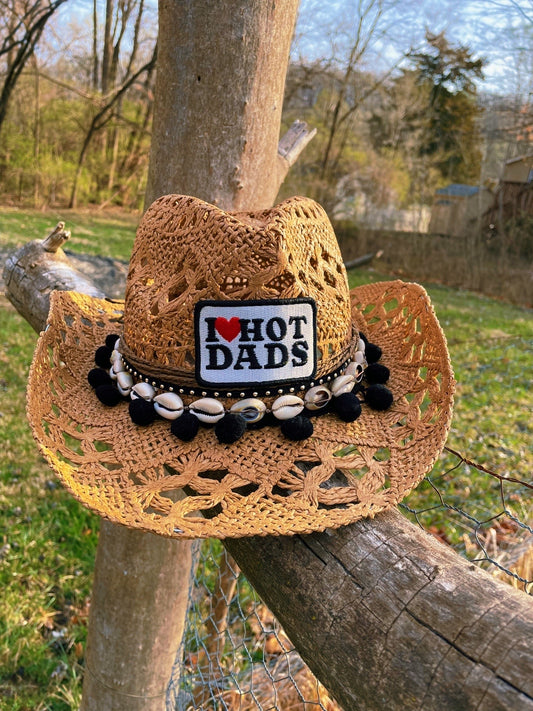 I ❤️ hot dads summer hat
