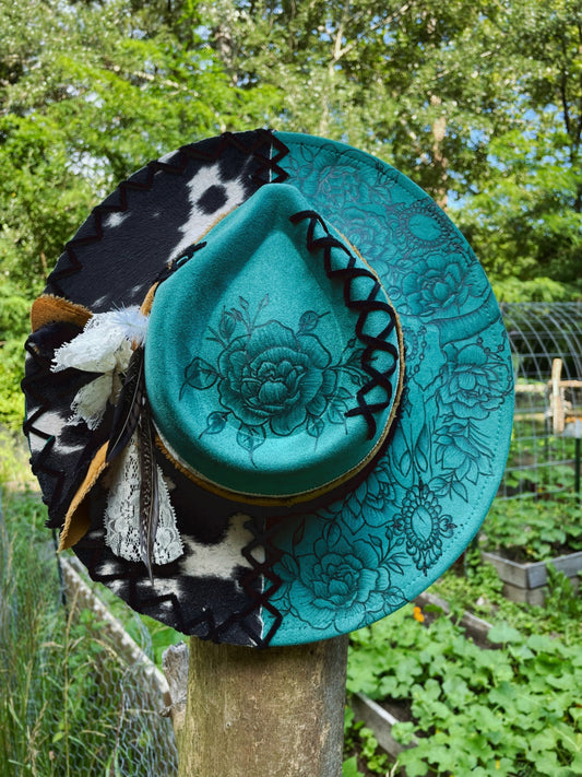 Bull and turquoise