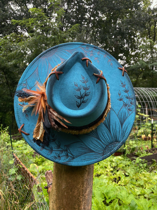 Denim Sunflower