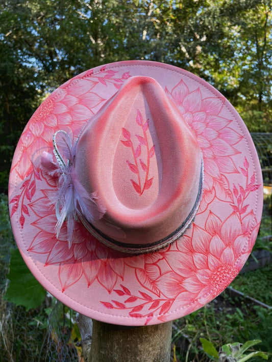 Pink sunflower